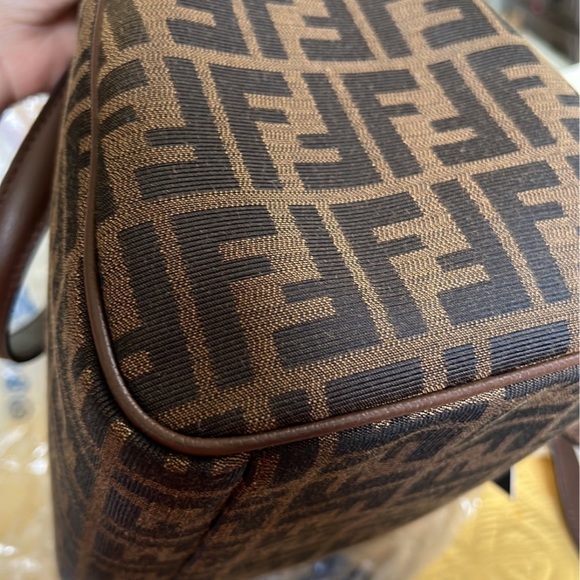 Fendi Tobacco Zucca Boston bag - Picture 4 of 16